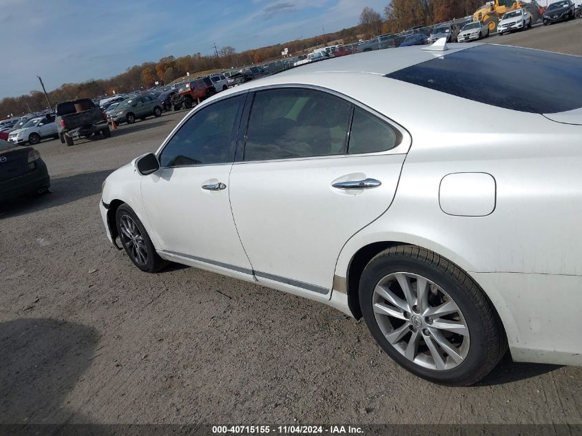 2010 Lexus Es 350 VIN: JTHBK1EGXA2406211 Lot: 40715155