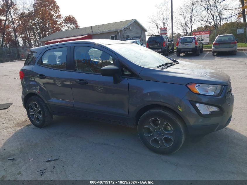 2021 Ford Ecosport S VIN: MAJ3S2FE6MC438103 Lot: 40715172