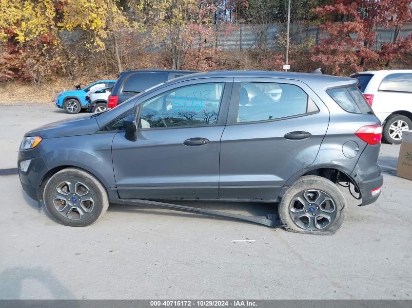 2021 Ford Ecosport S VIN: MAJ3S2FE6MC438103 Lot: 40715172