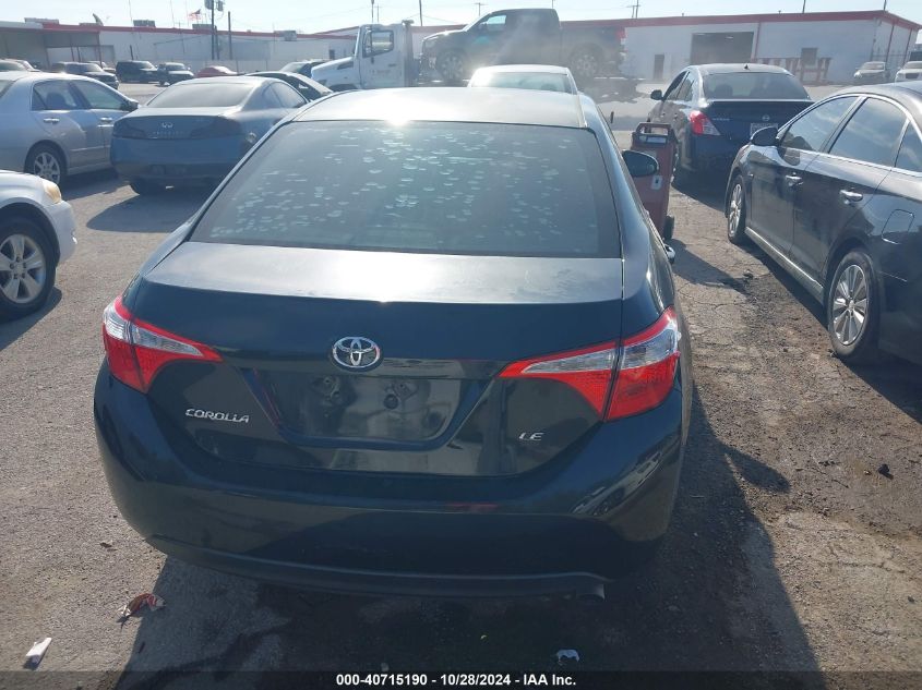 2014 Toyota Corolla Le VIN: 5YFBURHE8EP166538 Lot: 40715190