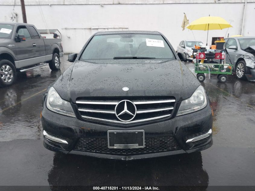 2014 Mercedes-Benz C 250 Luxury/Sport VIN: WDDGF4HB7EA956173 Lot: 40715201