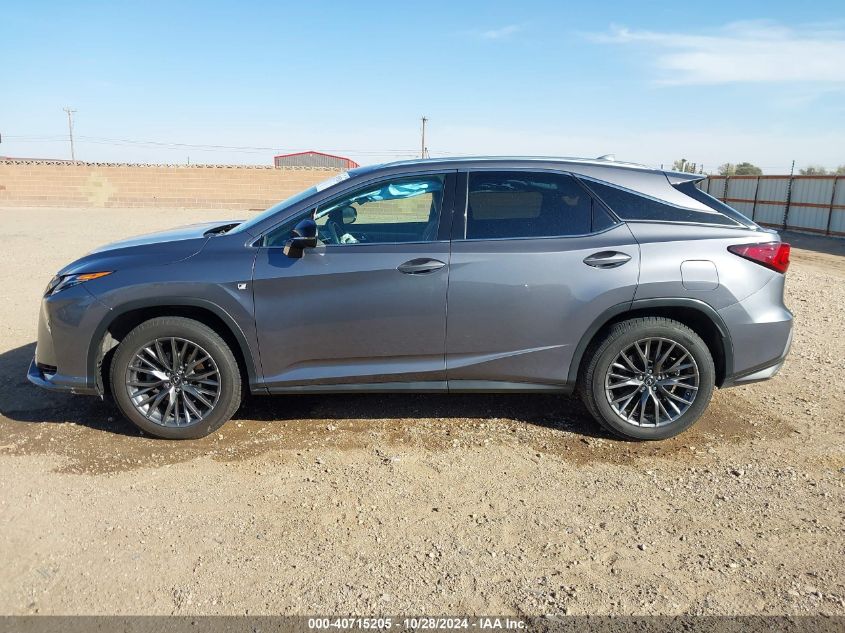 2017 Lexus Rx 350 F Sport VIN: 2T2BZMCA2HC077475 Lot: 40715205