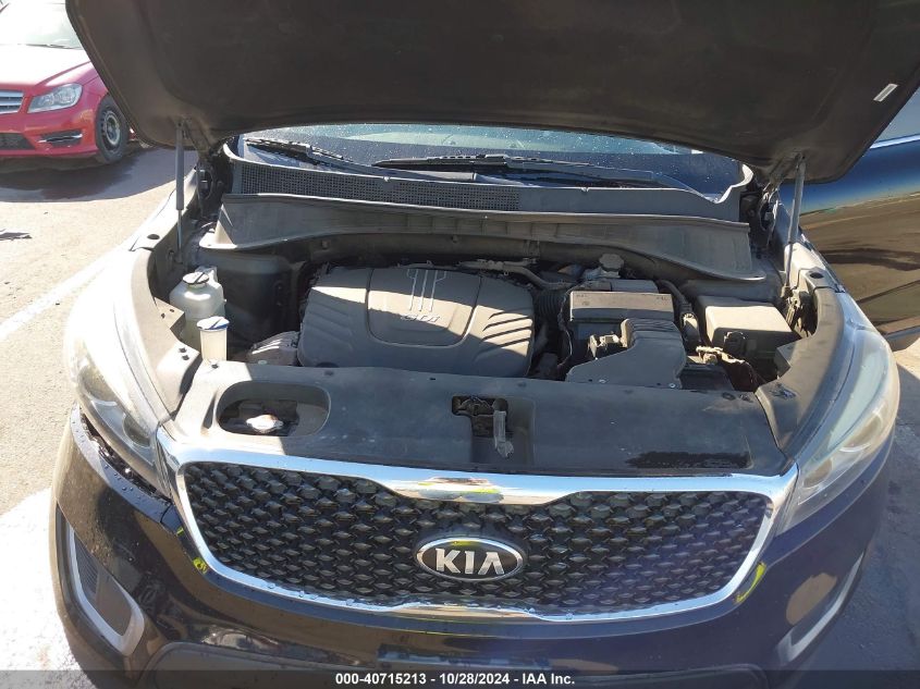 2016 KIA SORENTO 3.3L LX - 5XYPG4A5XGG003603