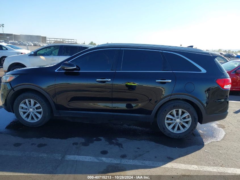 2016 Kia Sorento 3.3L Lx VIN: 5XYPG4A5XGG003603 Lot: 40715213