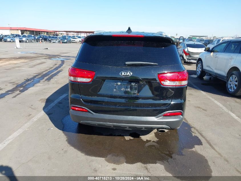 2016 KIA SORENTO 3.3L LX - 5XYPG4A5XGG003603