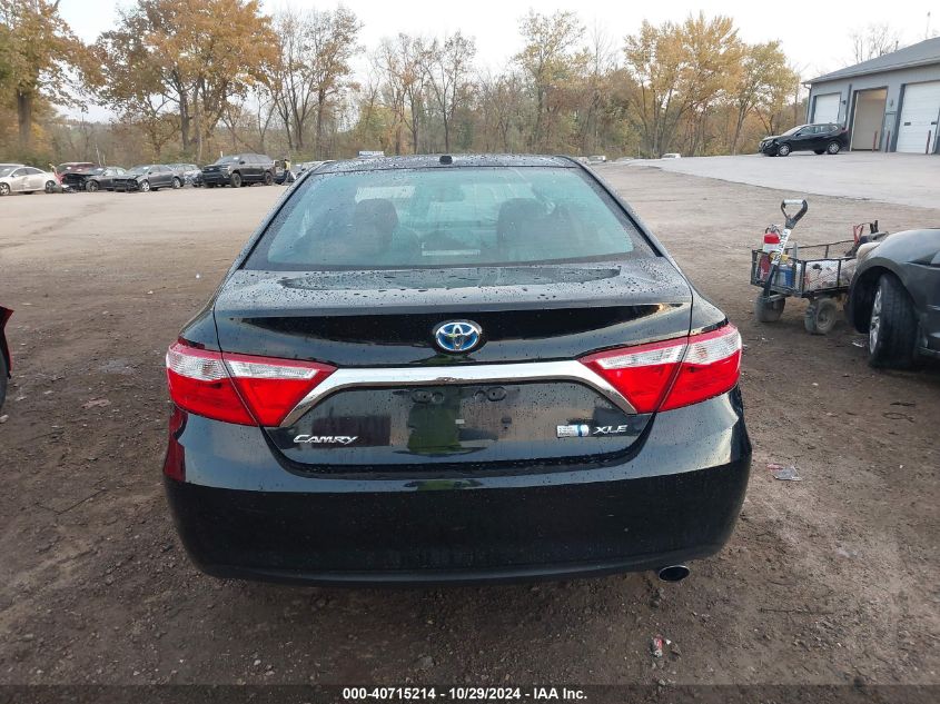 2015 Toyota Camry Hybrid Xle VIN: 4T1BD1FK2FU159143 Lot: 40715214