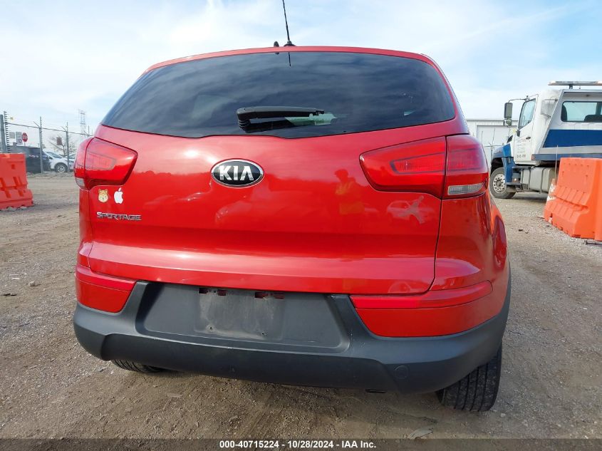 2015 Kia Sportage Lx VIN: KNDPBCAC7F7704392 Lot: 40715224