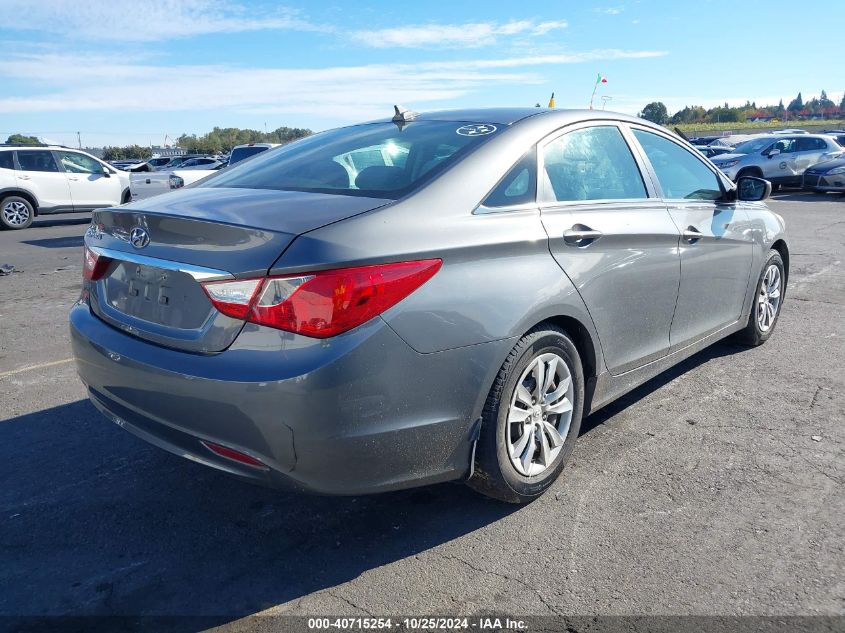 2012 Hyundai Sonata Gls VIN: 5NPEB4AC2CH469923 Lot: 40715254