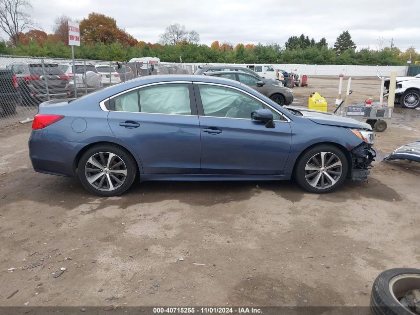 2015 Subaru Legacy 2.5I Limited VIN: 4S3BNBJ67F3064973 Lot: 40715255