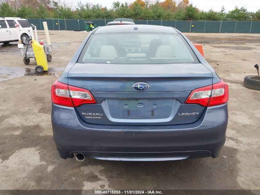 2015 Subaru Legacy 2.5I Limited VIN: 4S3BNBJ67F3064973 Lot: 40715255