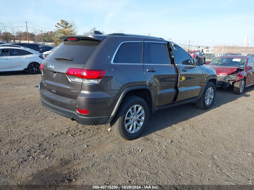 VIN 1C4RJFAG4MC568792 2021 JEEP GRAND CHEROKEE LAREDO E 4X4