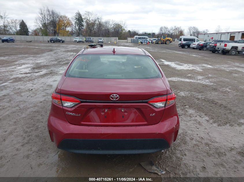 2023 Toyota Corolla Le VIN: JTDB4MEEXPJ004568 Lot: 40715261