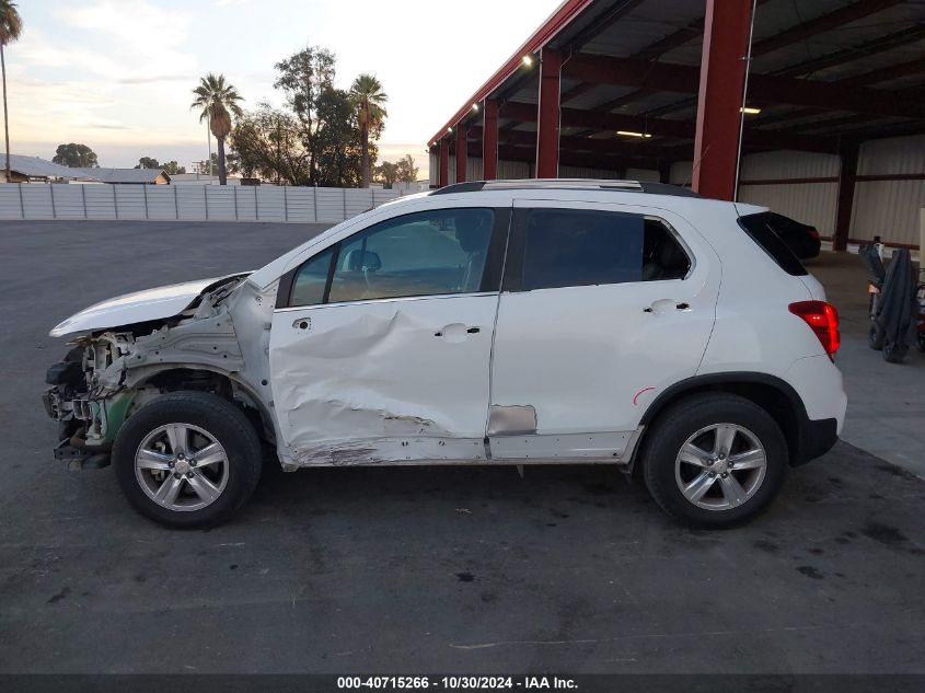 2017 Chevrolet Trax Lt VIN: KL7CJLSB6HB229659 Lot: 40715266