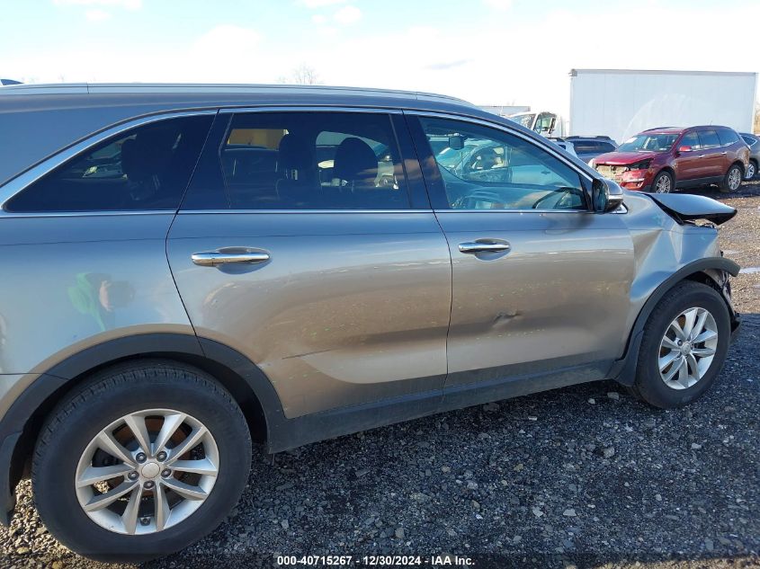 VIN 5XYPG4A30JG339525 2018 KIA Sorento, 2.4L Lx no.18