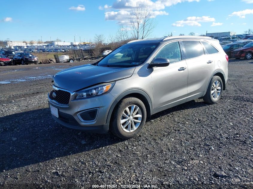 VIN 5XYPG4A30JG339525 2018 KIA Sorento, 2.4L Lx no.2