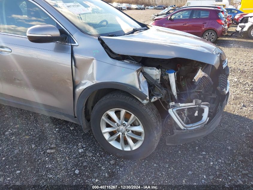 VIN 5XYPG4A30JG339525 2018 KIA Sorento, 2.4L Lx no.6