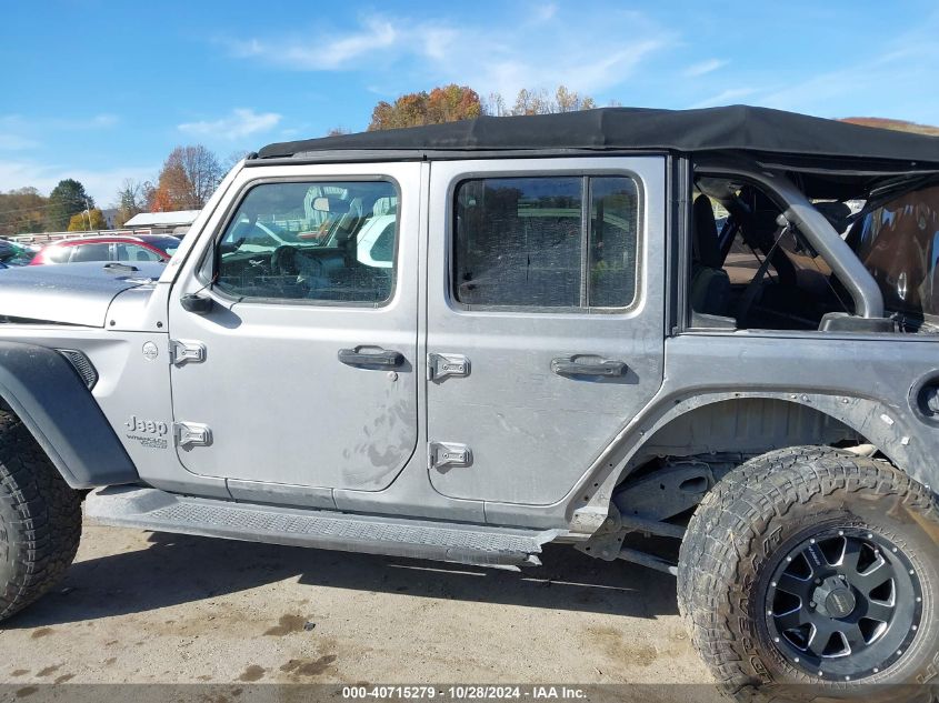 2018 Jeep Wrangler Unlimited Sport S 4X4 VIN: 1C4HJXDG5JW268184 Lot: 40715279