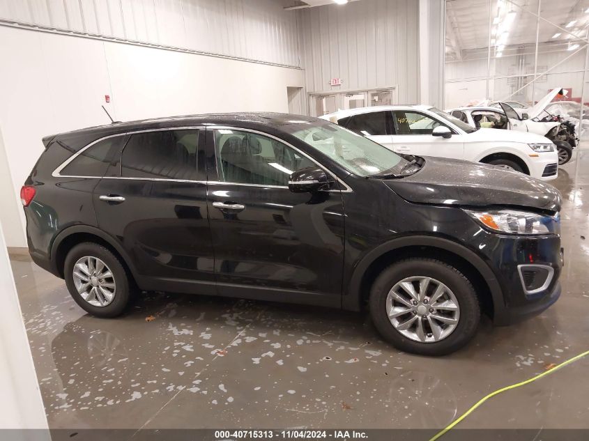 2018 Kia Sorento 2.4L L VIN: 5XYPG4A33JG412399 Lot: 40715313