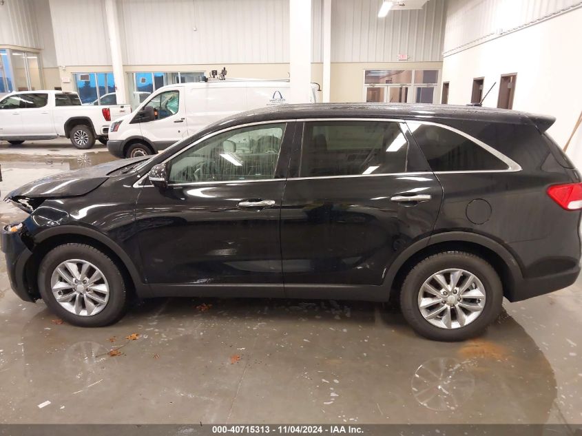 2018 Kia Sorento 2.4L L VIN: 5XYPG4A33JG412399 Lot: 40715313