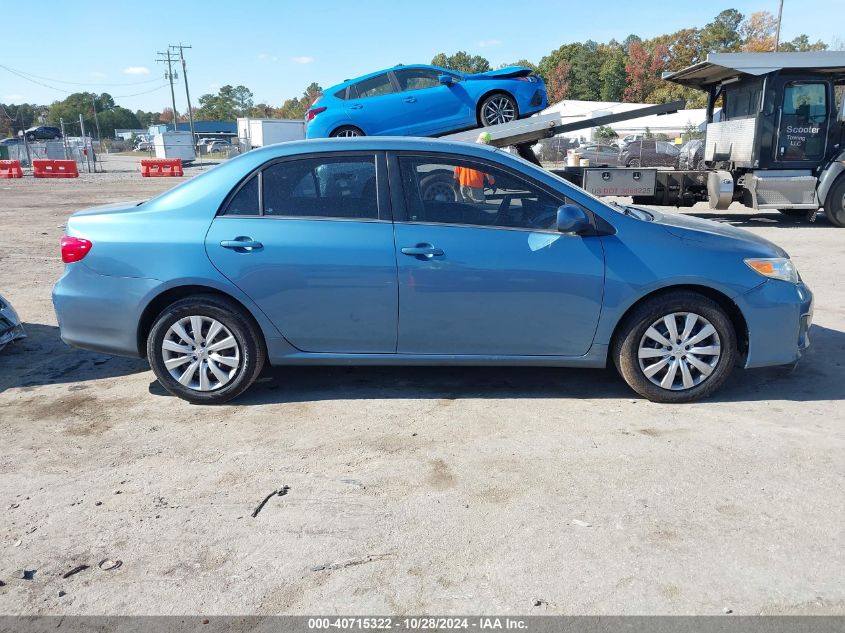 2013 Toyota Corolla Le VIN: 5YFBU4EE4DP075854 Lot: 40715322