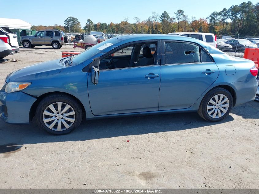 2013 Toyota Corolla Le VIN: 5YFBU4EE4DP075854 Lot: 40715322