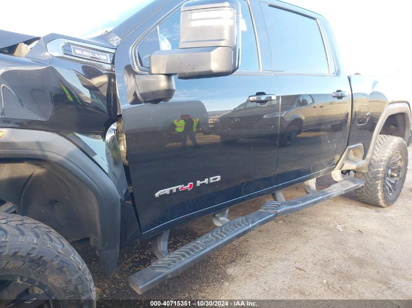 2022 GMC Sierra 2500Hd 4Wd Standard Bed At4 VIN: 1GT49PE77NF190633 Lot: 40715351