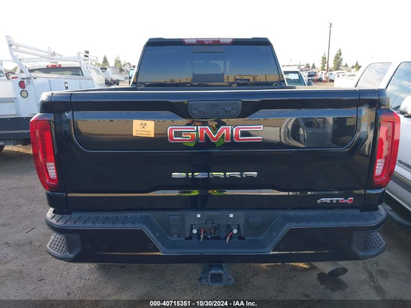 2022 GMC Sierra 2500Hd 4Wd Standard Bed At4 VIN: 1GT49PE77NF190633 Lot: 40715351