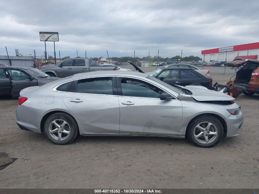 2017 Chevrolet Malibu Ls VIN: 1G1ZB5ST5HF272261 Lot: 40715352