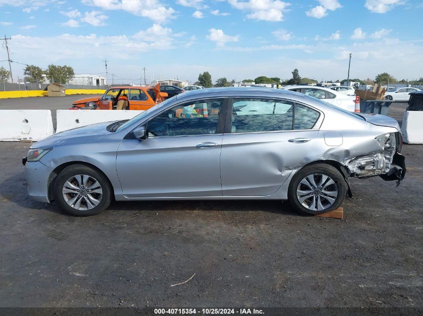 2015 Honda Accord Lx VIN: 1HGCR2F38FA118639 Lot: 40715354