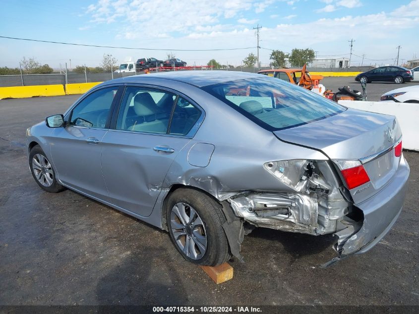 2015 Honda Accord Lx VIN: 1HGCR2F38FA118639 Lot: 40715354