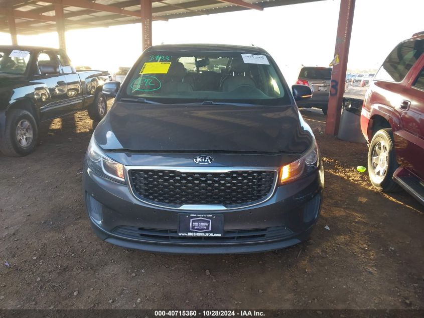 2018 Kia Sedona Lx VIN: KNDMB5C16J6409728 Lot: 40715360