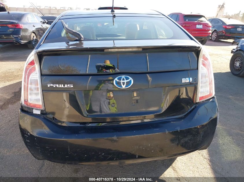 2014 Toyota Prius Two VIN: JTDKN3DU7E0358728 Lot: 40715378