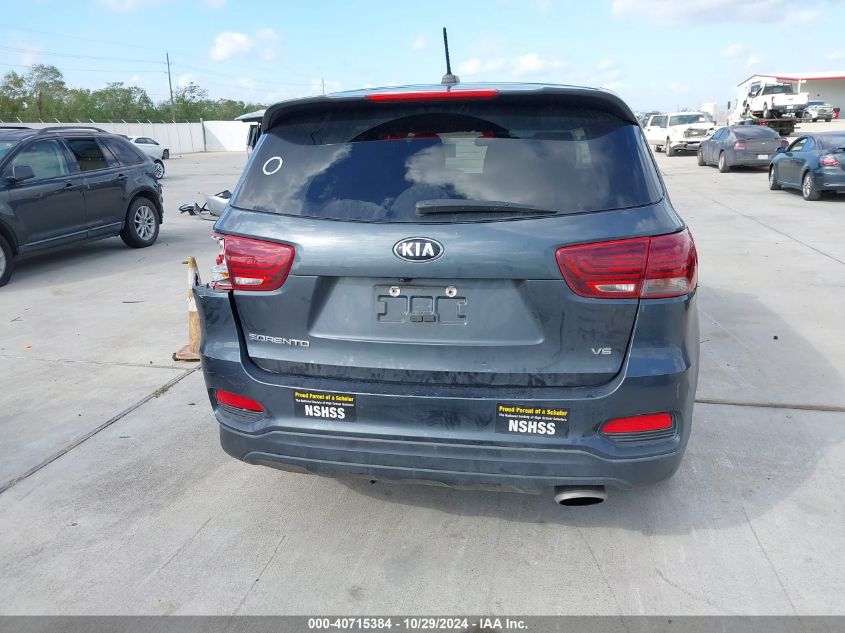 2020 KIA SORENTO 3.3L LX - 5XYPG4A57LG616465