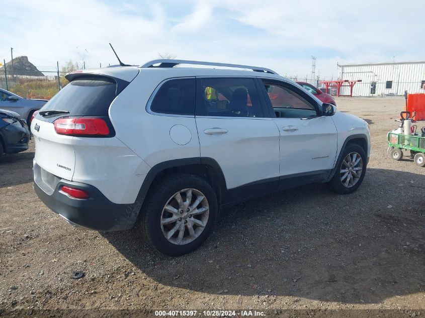 2015 Jeep Cherokee Limited VIN: 1C4PJMDS7FW698675 Lot: 40715397