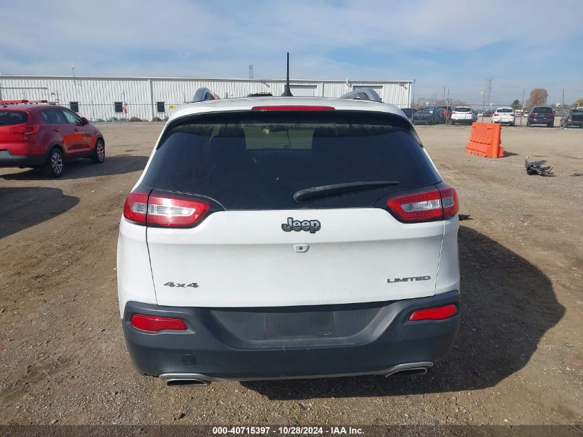 2015 Jeep Cherokee Limited VIN: 1C4PJMDS7FW698675 Lot: 40715397