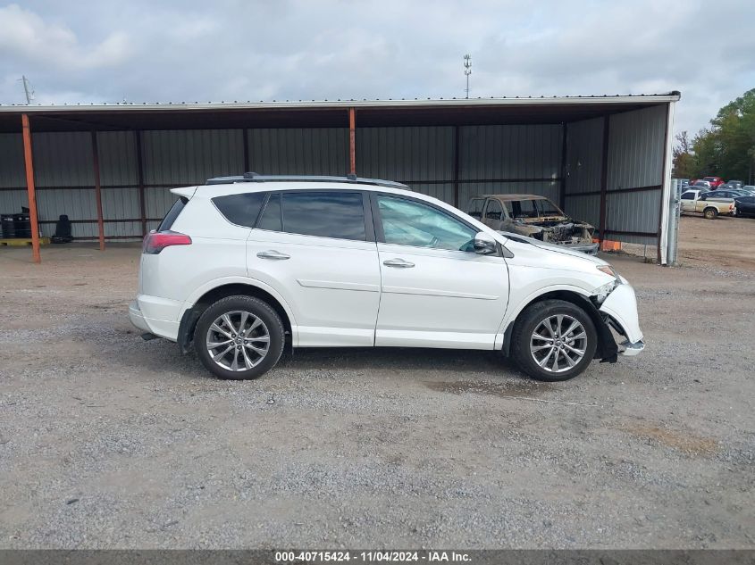 2017 Toyota Rav4 Platinum VIN: 2T3YFREVXHW389828 Lot: 40715424