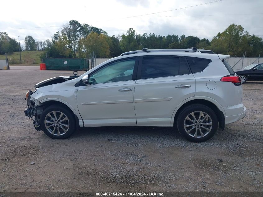 2017 Toyota Rav4 Platinum VIN: 2T3YFREVXHW389828 Lot: 40715424