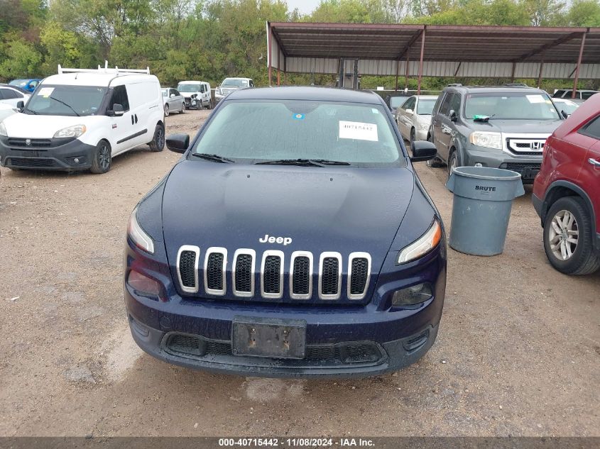 2015 Jeep Cherokee Sport VIN: 1C4PJMAB1FW522693 Lot: 40715442