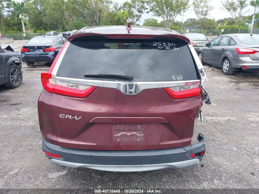 2019 Honda Cr-V Ex VIN: 7FARW1H50KE025369 Lot: 40715449