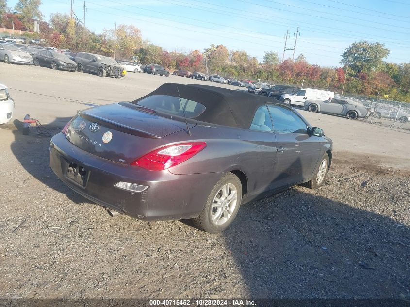 2008 TOYOTA CAMRY SOLARA VIN: 4T1FA38P48U154186