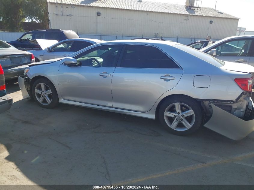 2012 Toyota Camry Se VIN: 4T1BF1FK7CU611416 Lot: 40715455