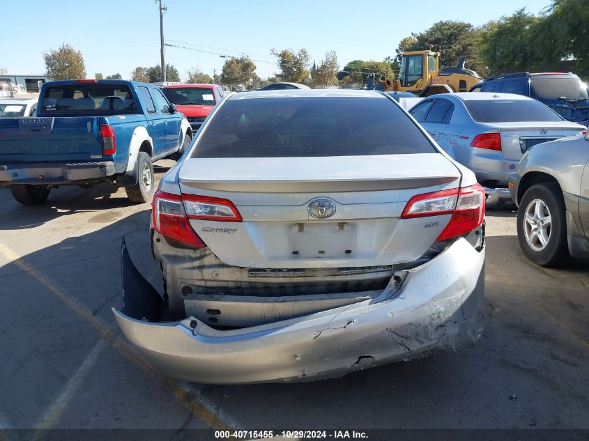 2012 Toyota Camry Se VIN: 4T1BF1FK7CU611416 Lot: 40715455