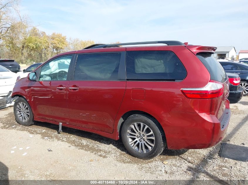 2019 Toyota Sienna Xle 8 Passenger VIN: 5TDYZ3DC1KS005299 Lot: 40715468