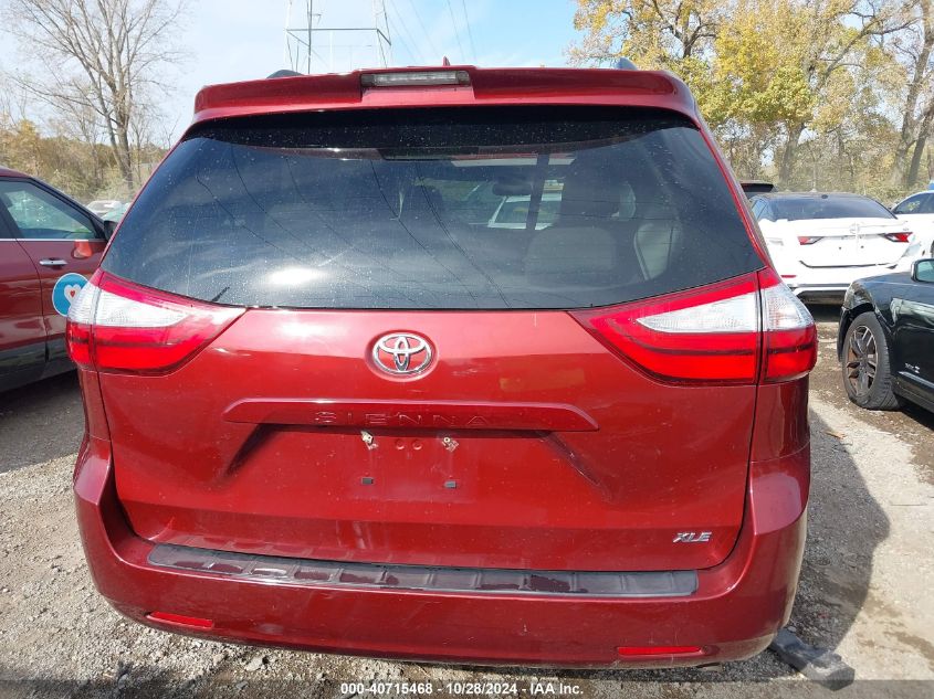 2019 Toyota Sienna Xle 8 Passenger VIN: 5TDYZ3DC1KS005299 Lot: 40715468