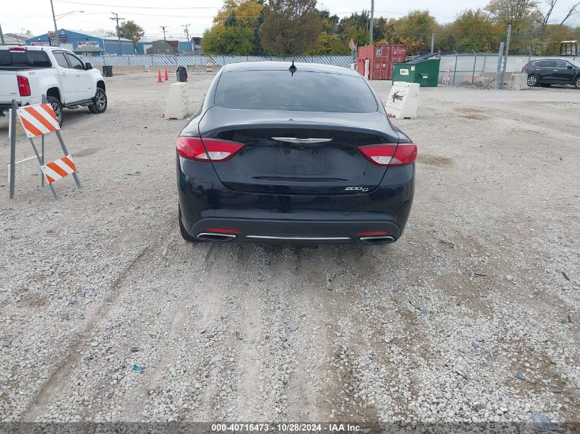 2015 Chrysler 200 C VIN: 1C3CCCCG0FN501839 Lot: 40715473