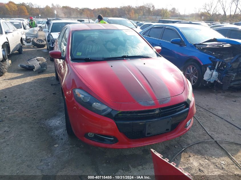 2013 Dodge Dart Sxt VIN: 1C3CDFBA9DD326229 Lot: 40715485