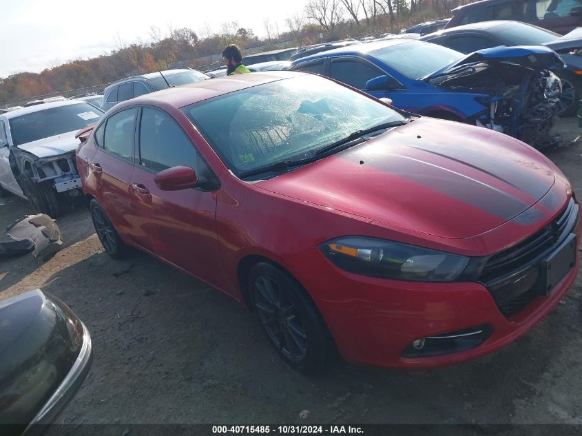 2013 Dodge Dart Sxt VIN: 1C3CDFBA9DD326229 Lot: 40715485