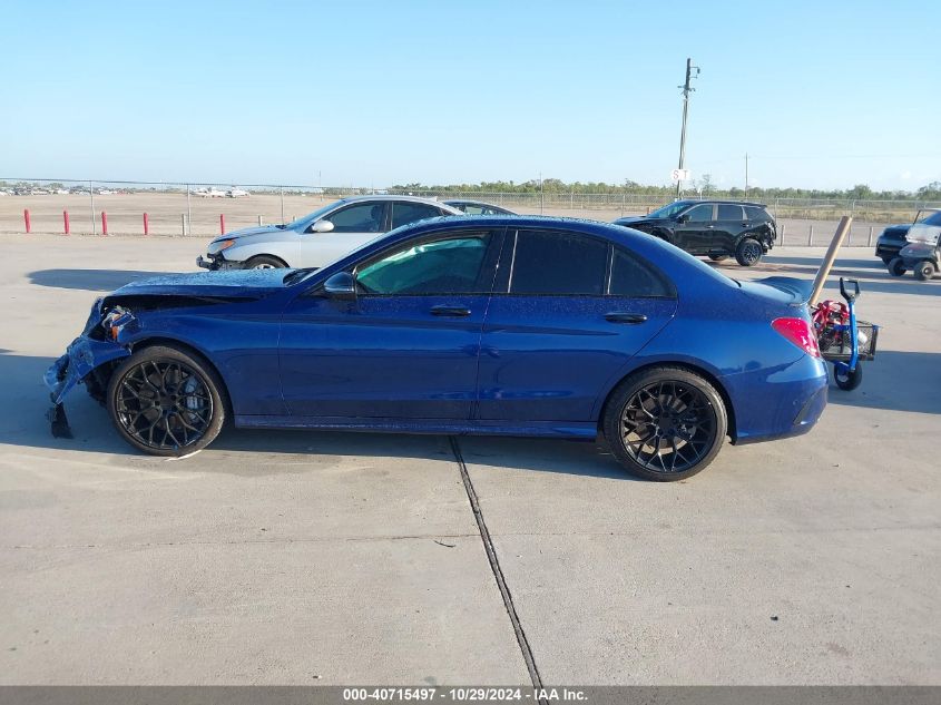 2017 Mercedes-Benz Amg C 43 4Matic VIN: 55SWF6EB8HU221282 Lot: 40715497