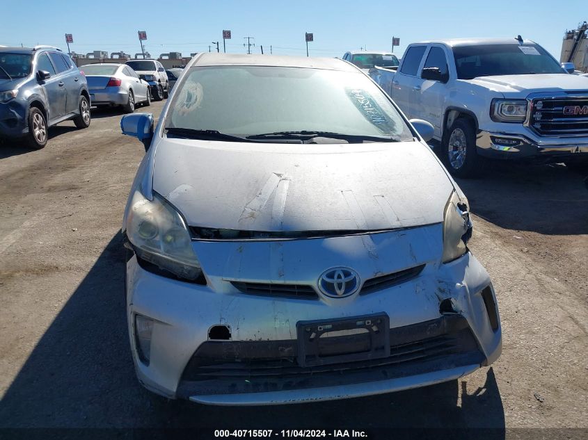 2013 Toyota Prius Two VIN: JTDKN3DU0D1683648 Lot: 40715507