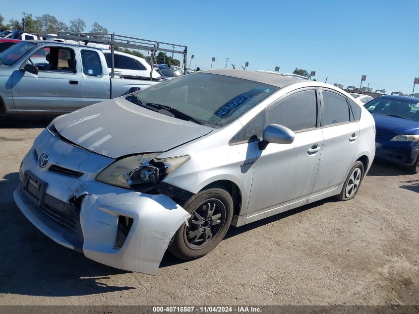 VIN JTDKN3DU0D1683648 2013 Toyota Prius, Two no.2